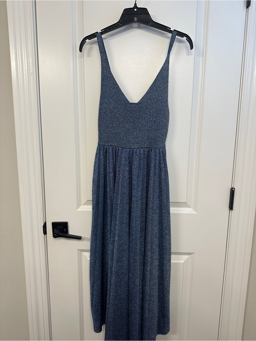 Zara limited edition metallic dress